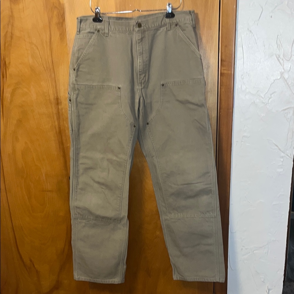 Men's Tan Carhartt Pants